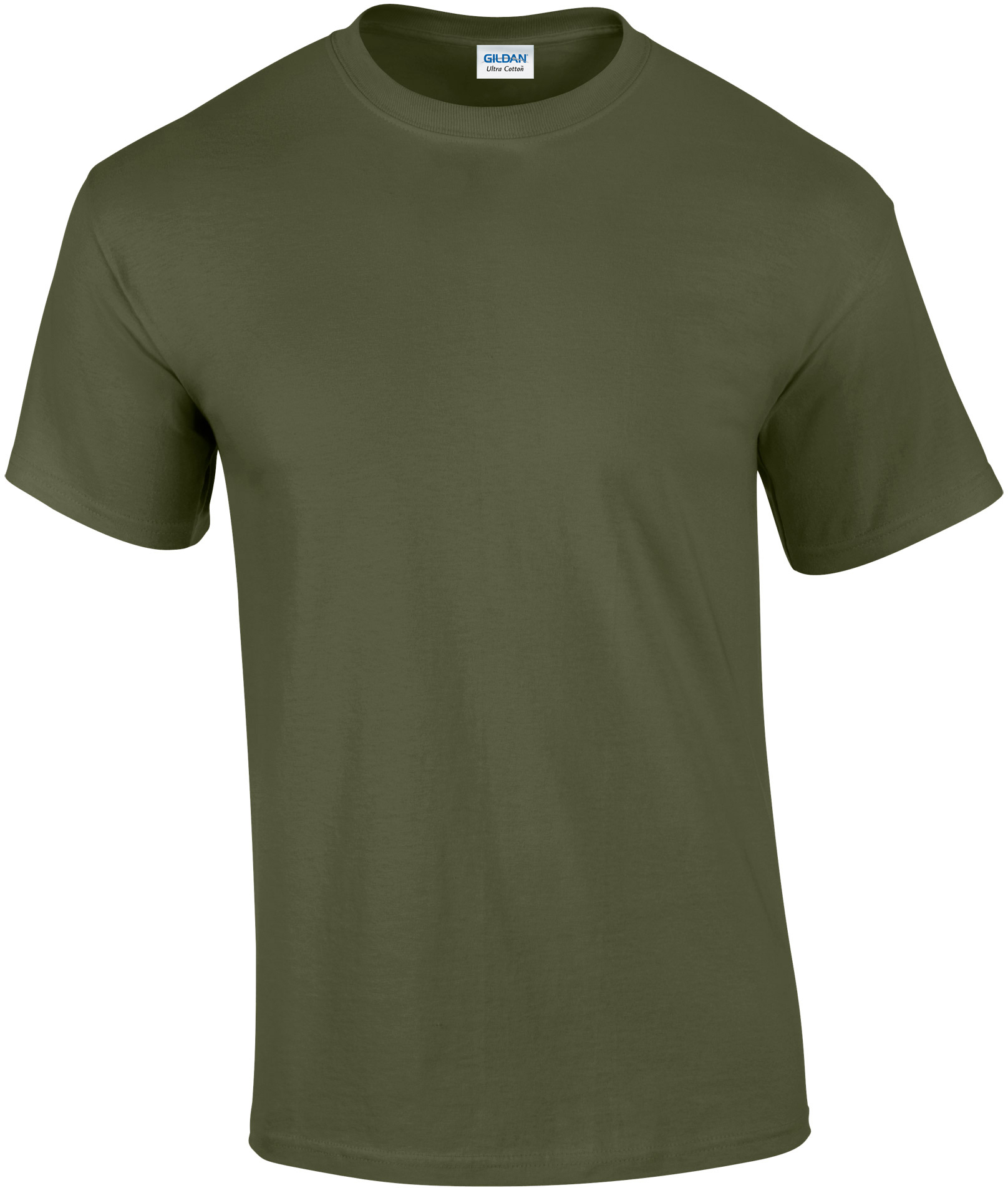 Tričko Gildan Ultra - Vojenská zelená 3XL